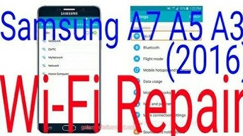 How to Fix Wifi Samsung Galaxy 2017 100%Done