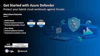 #AzureSecurity - Microsoft Azure Security Series #7: Get Started with Azure Defender (11 Jun 2021)