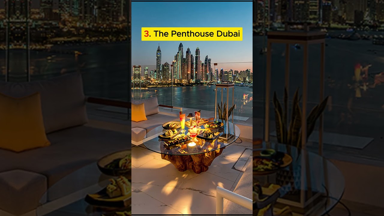 Top 5 Best Rooftop Bars in Dubai 😍