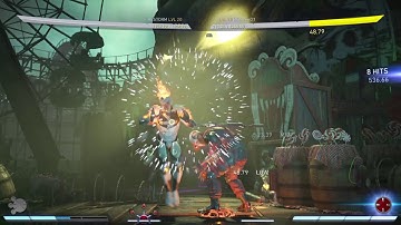 Firestorm 731 damage 2 bar corner combo