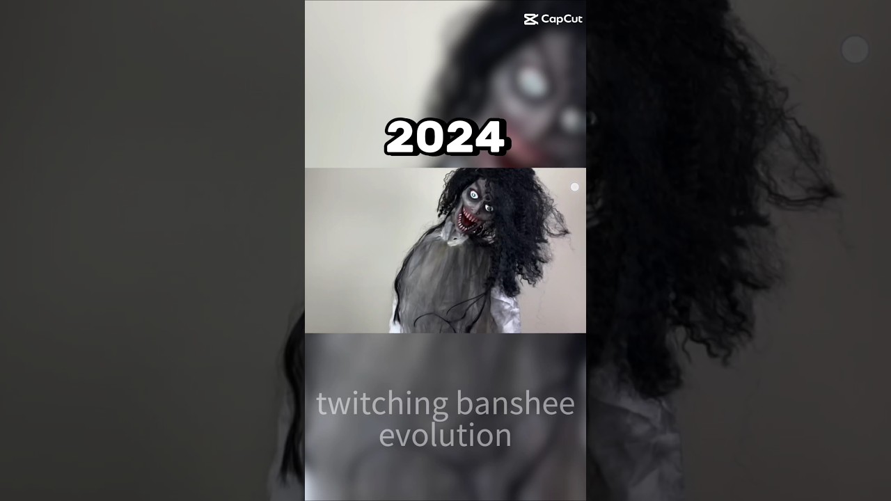 Evolution of spirit halloween twitching banshee 2024 2014