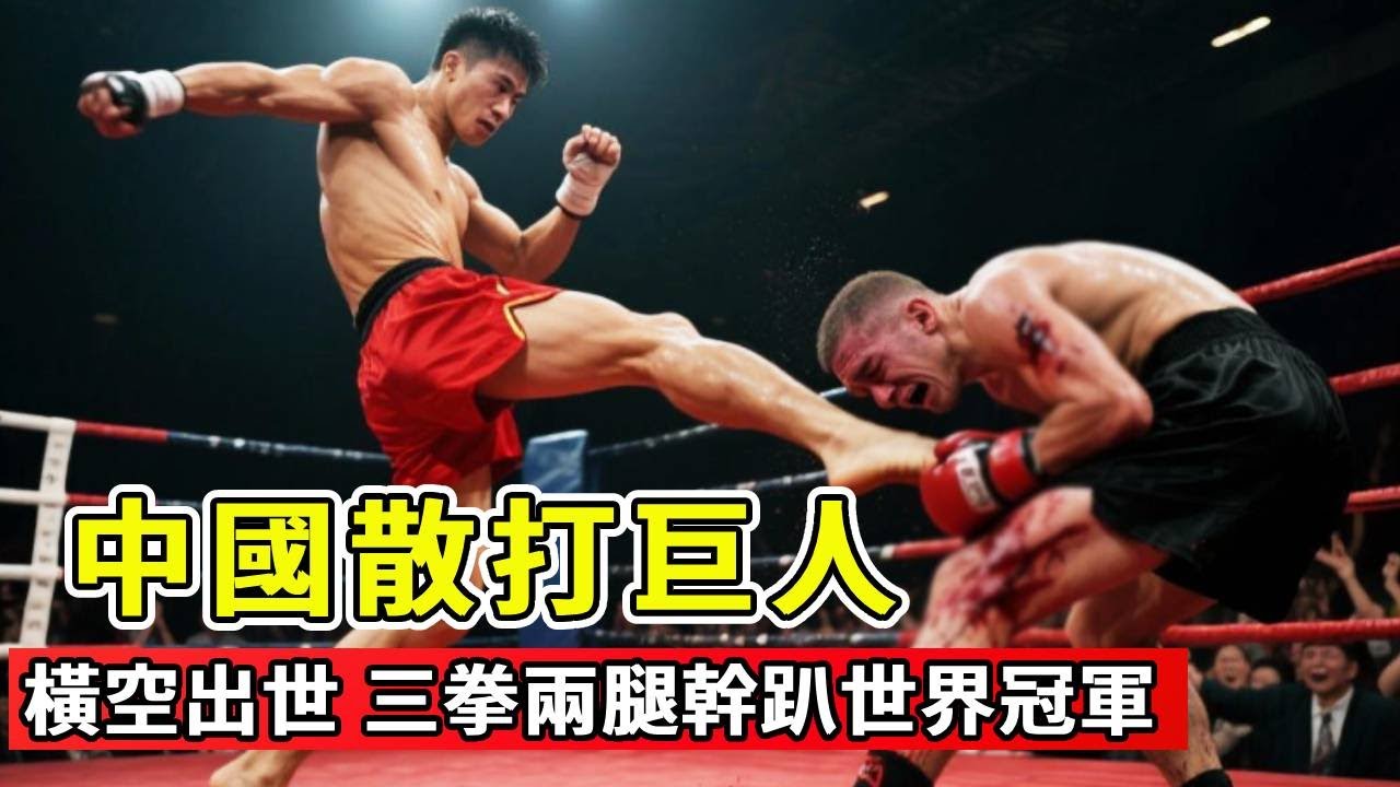 中國散打巨人橫空出世，三拳兩腿幹趴2個世界冠軍，彰顯中國力量【剛子格鬥解說】