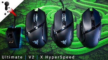 Razer Basilisk V2, Ultimate and X HyperSpeed Comparison Review
