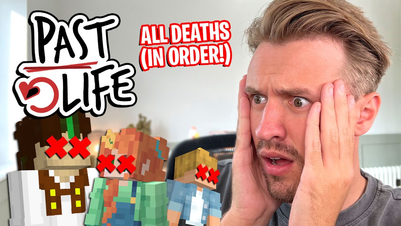 REACTING To Every DEATH In PAST LIFE SMP!! (Deaths In Order!!)