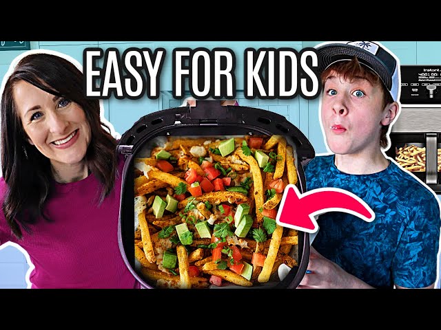 AIR FRYER Recipes SO EASY that KIDS Can Make Em! 