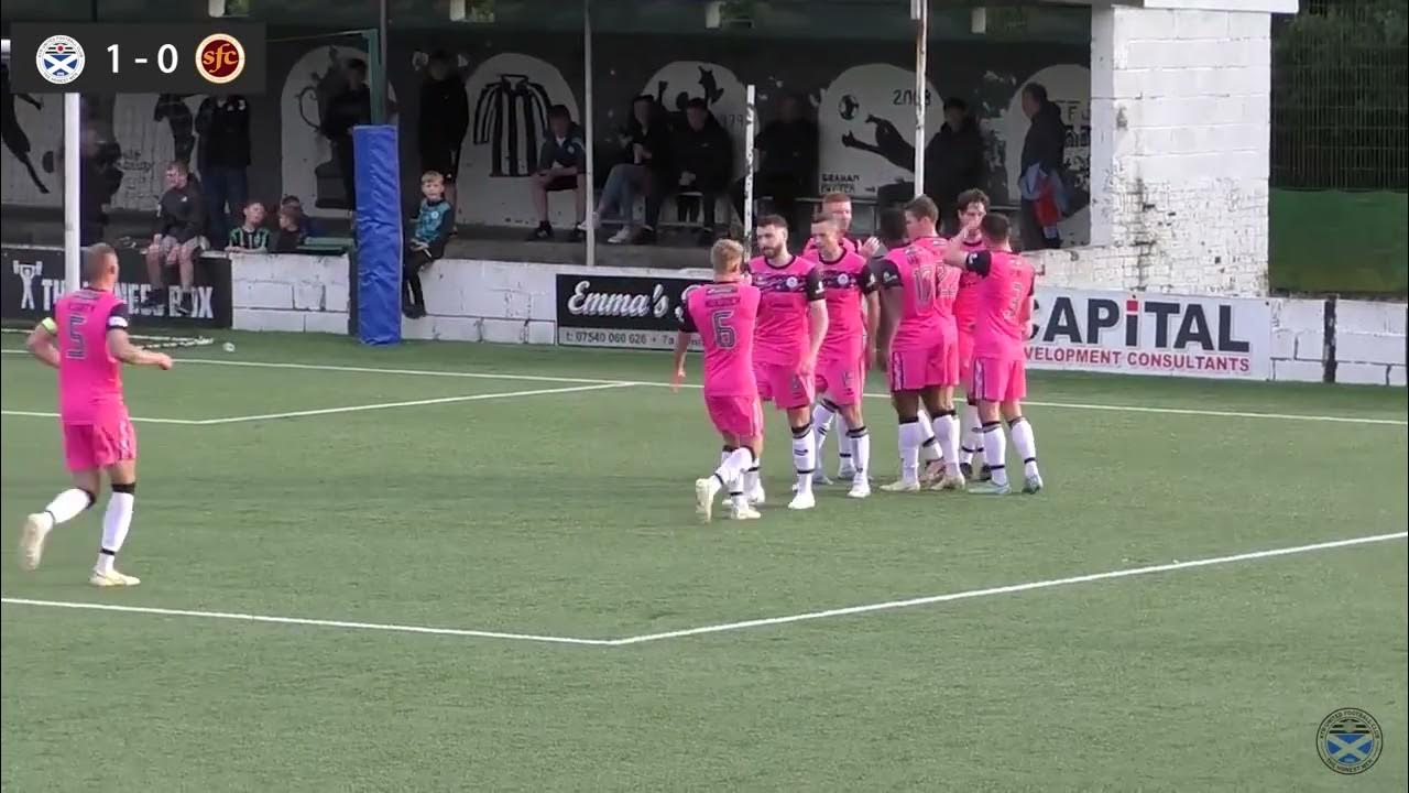 Highlights Stenhousemuir 18/07/23 YouTube