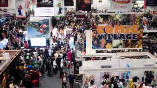 Crowd flow timelapse MCM Expo London May 2014 Wealth
