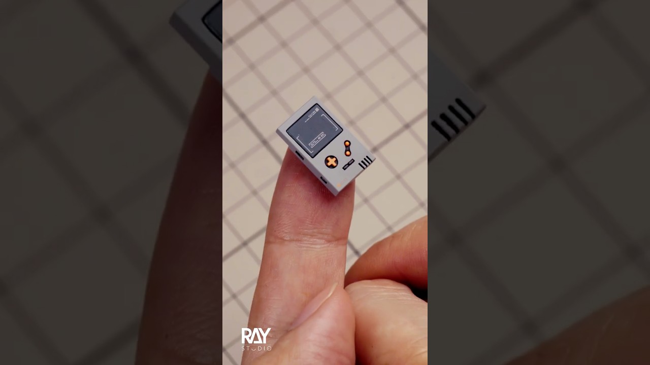 [RAY] Putty → GameBoy! パテひと塊でゲームボーイ！@RAYSTUDIO2019