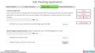 03 How to Modify a Pending Application