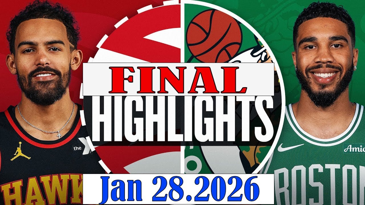 Boston Celtics vs Atlanta Hawks FINAL Qtr Jan 28.2026 Highlights | NBA HIGHLIGHT