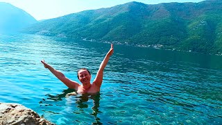 Velvet season in Montenegro. The best time to relax. Nudism. Blogger nudist. Mila naturist.