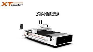 XT H1530 open type fiber laser cutting machine