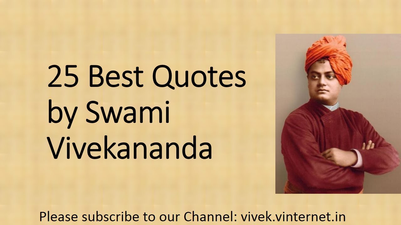 25 Best quotes by Swami Vivekananda in Hindi. - YouTube