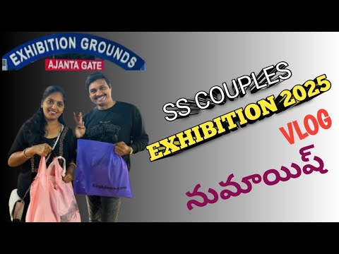 Exhibition vlog by #sscouple #numaish2025 please watch full vlog #exhibition2025 #nampallyexhibition