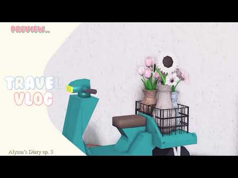 Travel Vlog || A Greece Adventure 🇬🇷 || roblox bloxburg roleplay