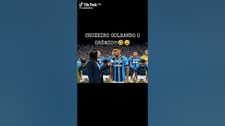 Cruzeiro 4 X 1 gremiozinho