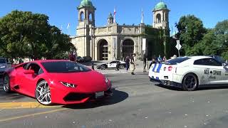 SUPERCARS departing DAILYDRIVENEXOTICS, DOCTAM3, Ferraris, Lamborghinis, and more!! (reupload)