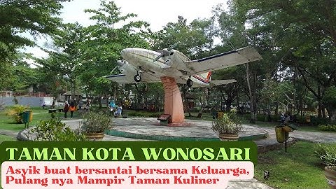 JALAN JALAN KE TAMAN KOTA WONOSARI