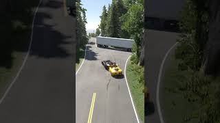 Realistic Highway Car Crashes #75 - BeamNG.drive