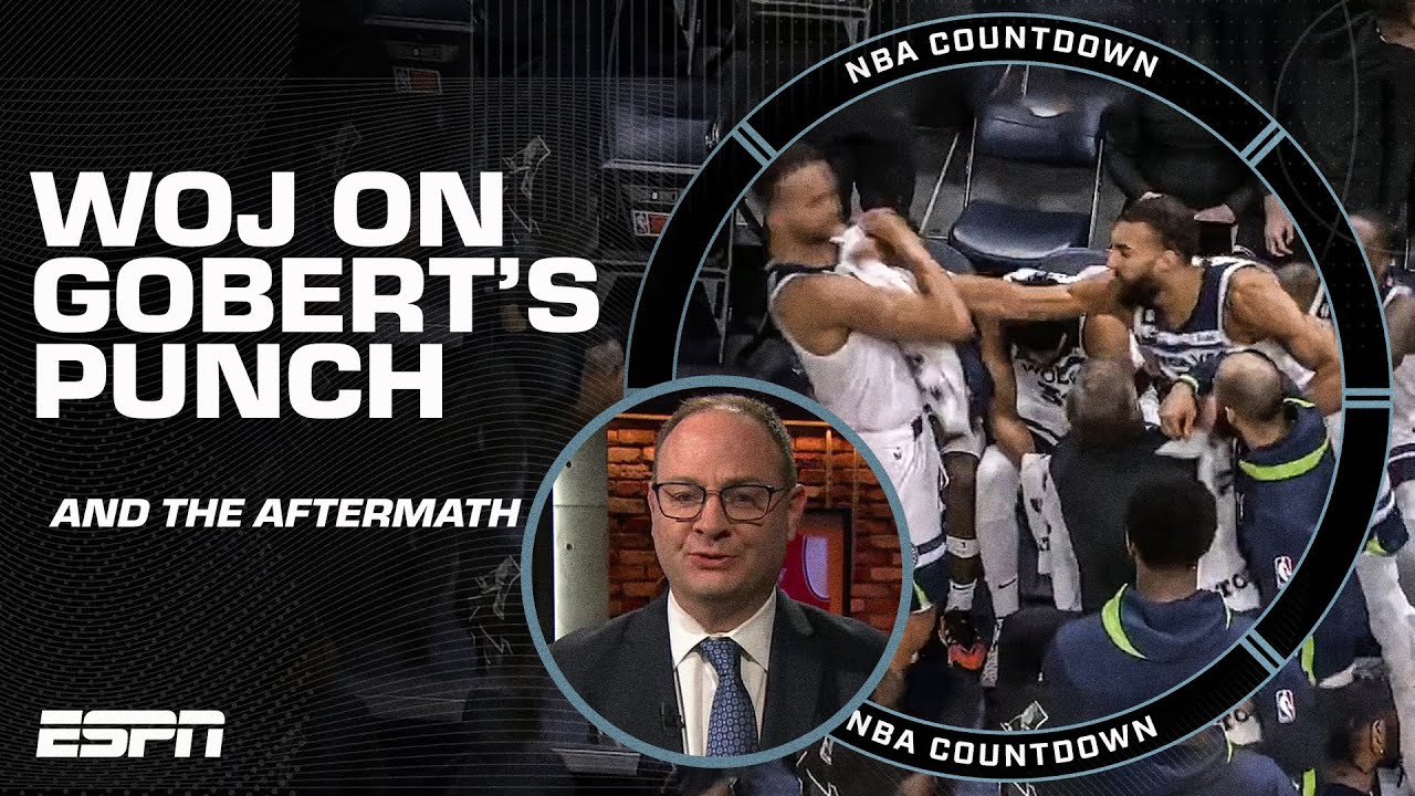 Woj: Rudy Gobert's availability for play-in 'in the air' | NBA Countdown