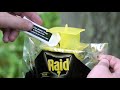 Raid Disposable Yellow Jacket, Wasp & Hornet Trap   Product Demo