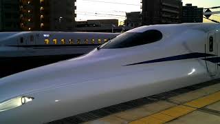 N700S系J8編成 東海道新幹線 こだま740号 三河安城駅 2020.12.09