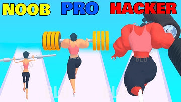 Weight Runner 3D Levels 36-40 Walkthrough Solution (Android, ios ) Gameplay #WeightRunner3D #shorts