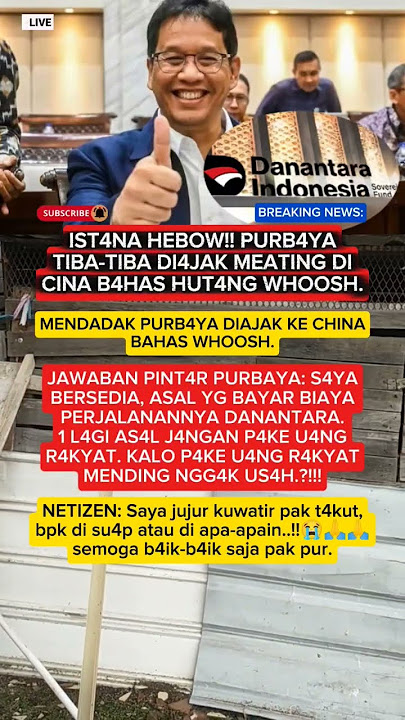 J4W4BAN PINT4R P4K PURB4YA!#purbayayudhisadewa #beritaterkini #newshorts #fypshorts #beritaviral