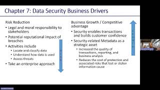 CDMP   Session  7 - Data Security