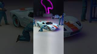 Ford GT 40 Gulf Hot Wheels 🔥😱 by: @gonzohookman #gulf #fordgt40 #hotwheels #diecast #custom
