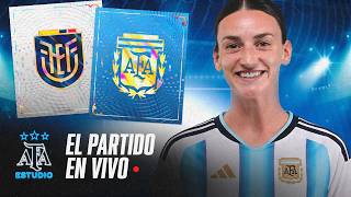 ECUADOR VS ARGENTINA EN VIVO | TRANSMISIÓN CONMEBOL LIGA DE NACIONES FEMENINA