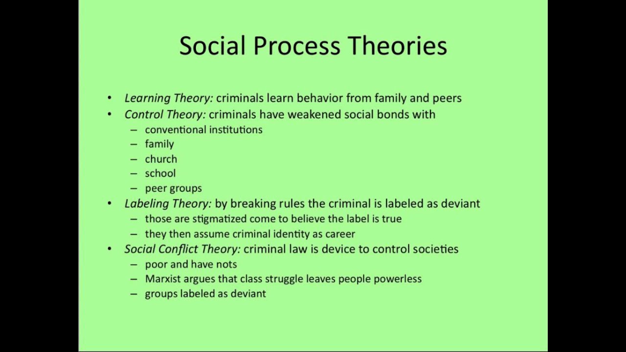 Integrated Theories of Criminal Justice