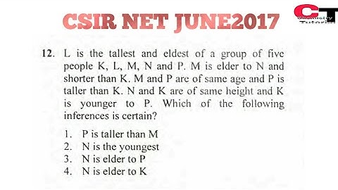CSIR NET JUNE2017|PART A|GENERAL APTITUDE|CHEMICAL SCIENCE&MATHEMATICAL SCIENCE|