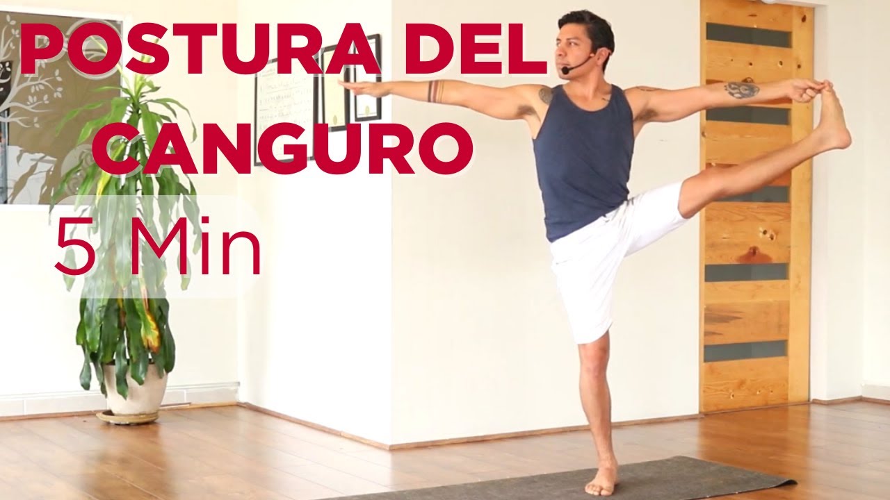 Tutorial Postura del Canguro | 5 Min | utthita hasta padangusthasana ...