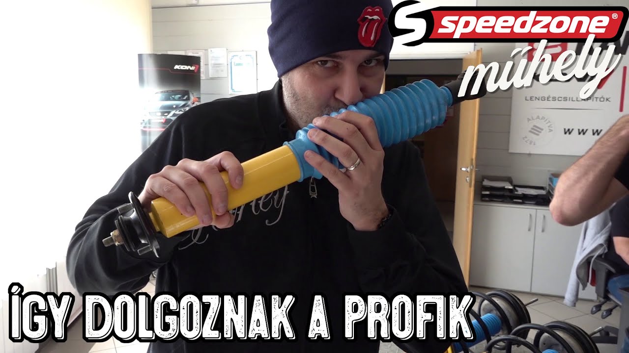 Speedzone műhely: Így dolgoznak a profik, nagyban
