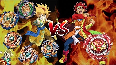 Beyblade Burst DB All Fafnir VS Savior Valkyrie Redㅣ역대 파브닐 vs 세이버 발키리ㅣ프리 vs 라샤드ㅣFree vs Rashad