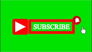 Green Screen SUBSCRIBE Button Free Download no COPYRIGHT | JuddieFrost