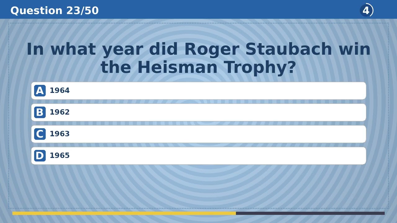 50 Trivia Questions - General Knowledge Quiz