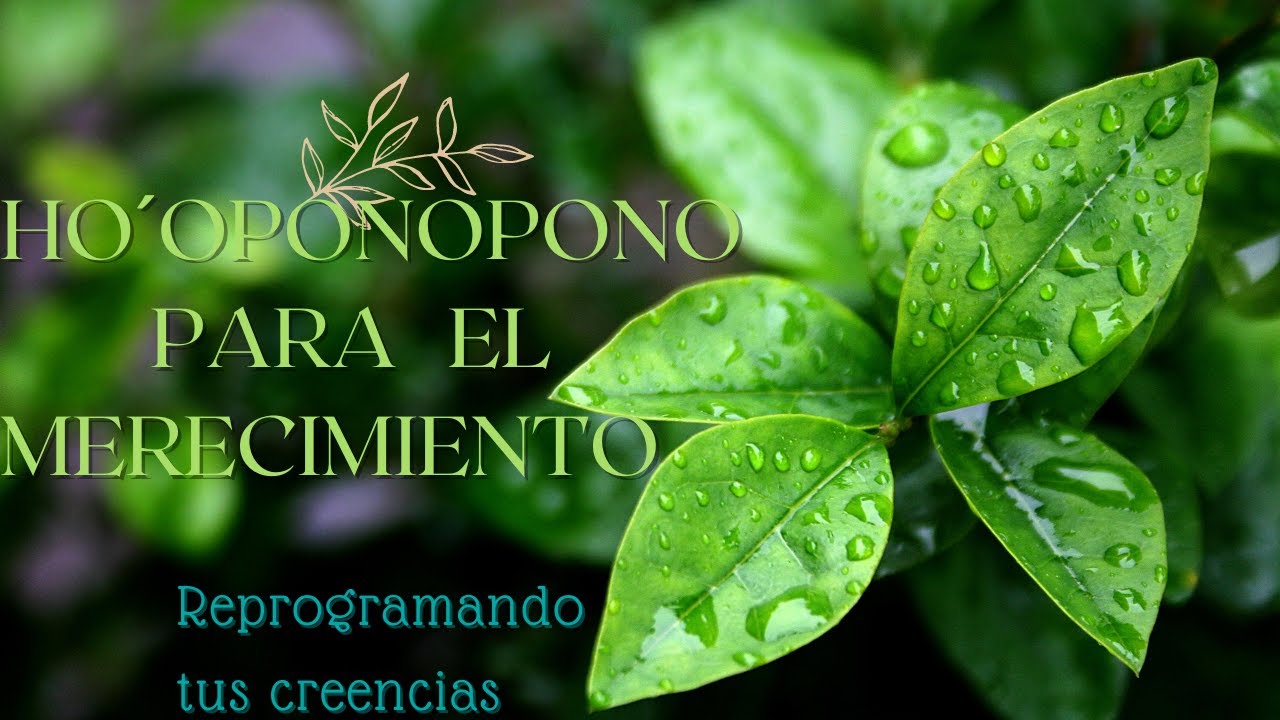 Meditación: HO´OPONOPONO PARA EL MERECIMIENTO - 