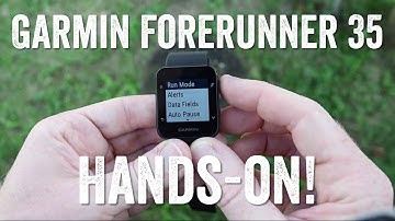 Hands-on! Garmin Forerunner 35 Features Overview!