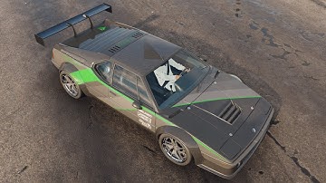 NFS Unbound - World Treasure Hunter BMW M1 Wrap