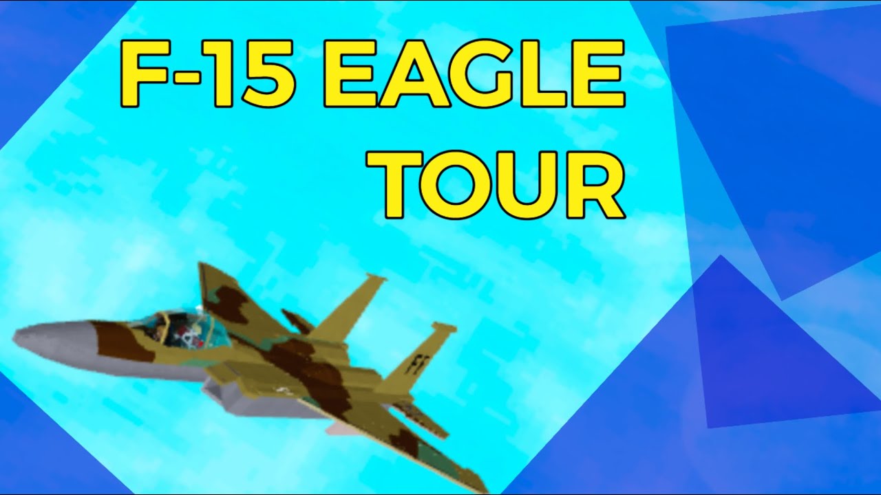 Build a Boat Fighter Jet Tour! (F15 EAGLE) BABFT YouTube