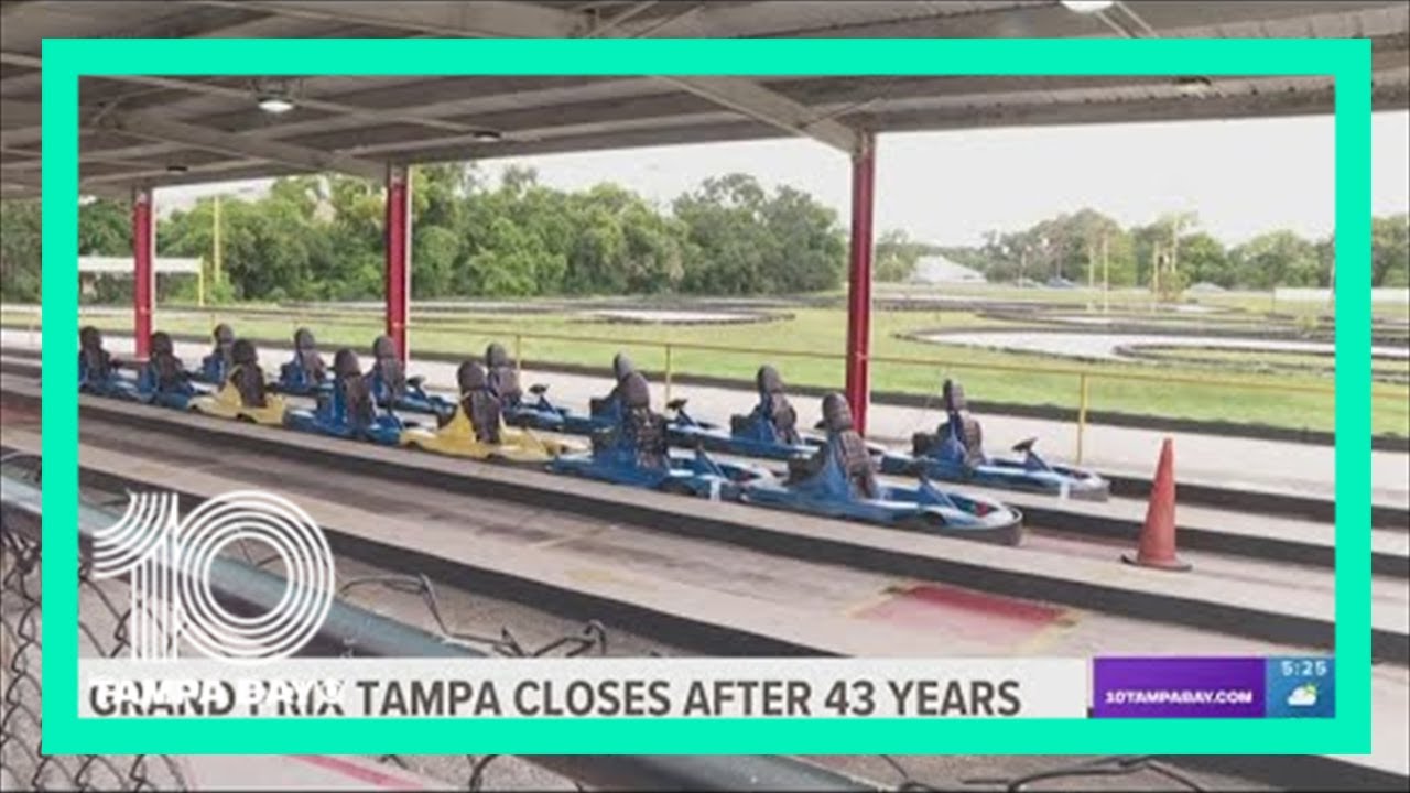 Tampa's family fun center 'Grand Prix Tampa' closes its doors after 43