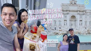 SUMMER IN ROME ITALY 2021