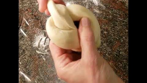 Shaping a Kaiser Roll