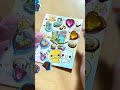 なっとうちゃんのシールでシール帳を作ってみた！#シール帳 #シール #asmr #なっとうちゃん