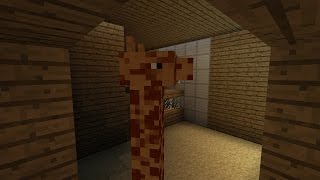 April the Giraffe Minecraft livesteam screenshot 2