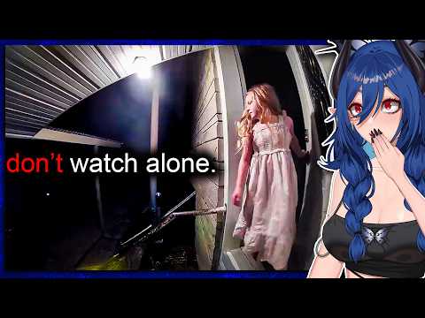 I Won't Be Able To Sleep After This! | Vtuber Reacts to Scary Moments Caught On Camera