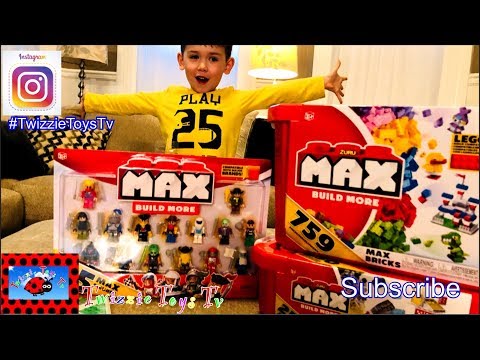 Zuru MAX Bricks with our friend Henry
