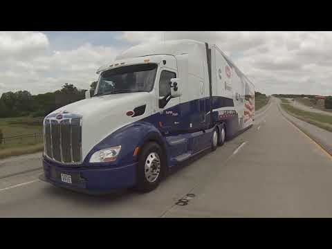 Music clip. Italo Disco. Peterbilt Truck. Sound 5.1